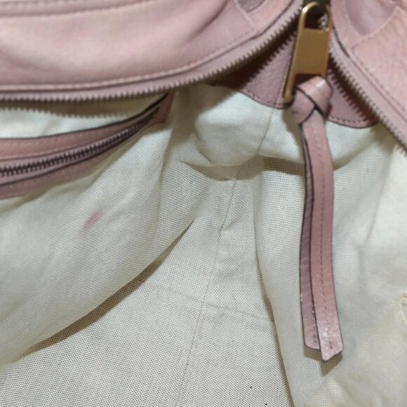 GUCCI GG Canvas Hand Bag 2way Beige Gold 323675 Auth BA5865 - Picture 10 of 16